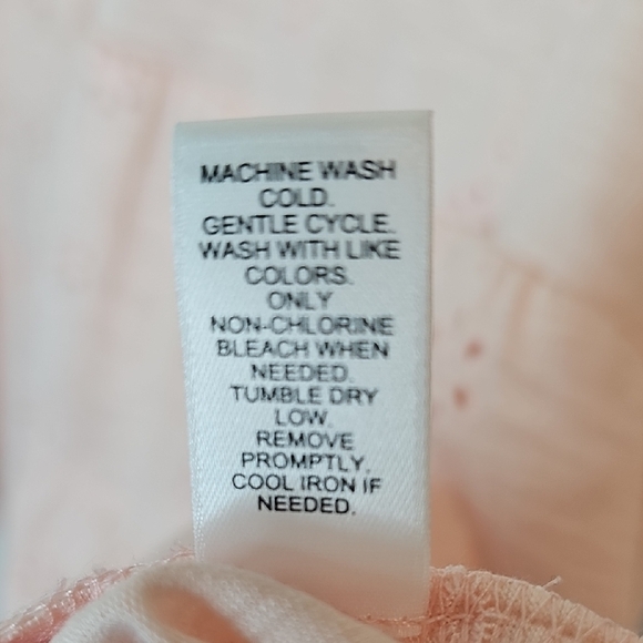 C Est 1946 Pink Sleeveless Eyelet Tank Top Size 18 20w NWT - Picture 9 of 9